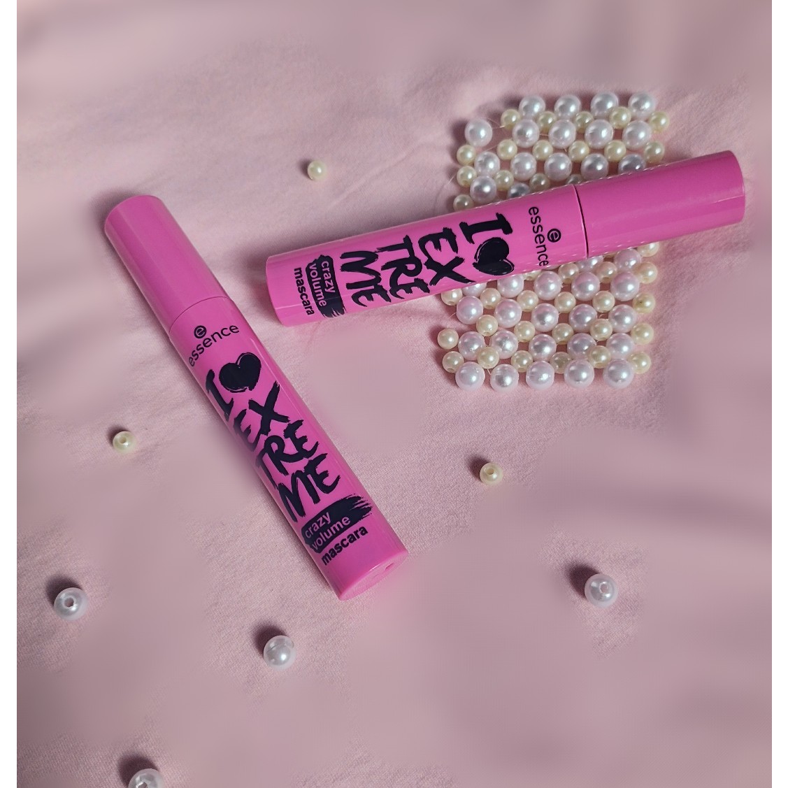 ریمل اسنس صورتی مدل I Love Extreme Crazy Volume