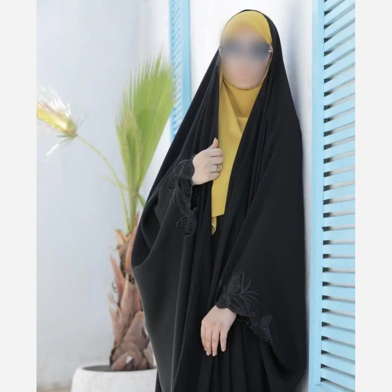 چادر جده مدل مخمل دوزی