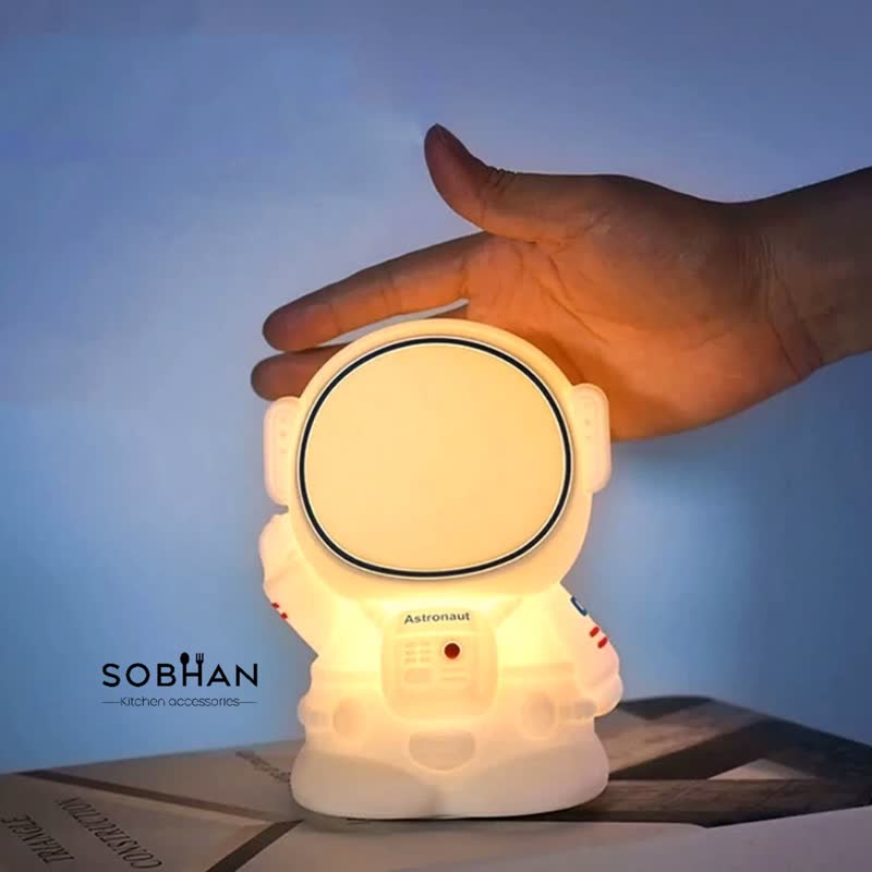 چراغ خواب سیلیکونی فضانورد