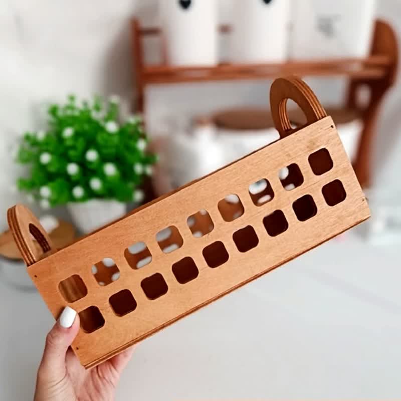 استند بطری چوبی در دو سایز