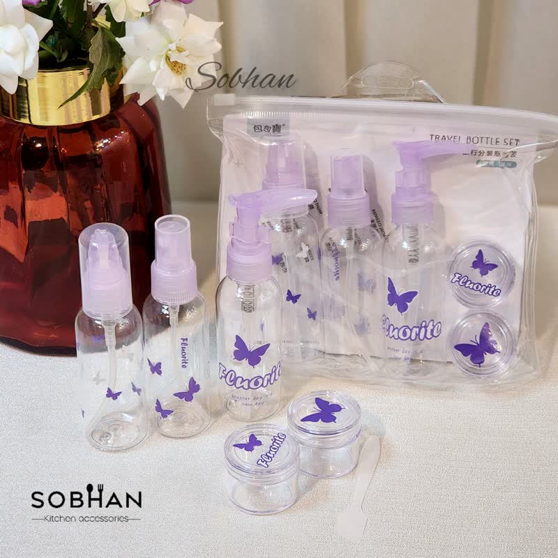 پک مسافرتی 5 تکه طرح دار