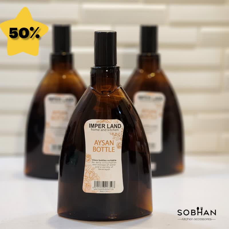 پک اقتصادی بطری آیسان امپرلند 3عددی