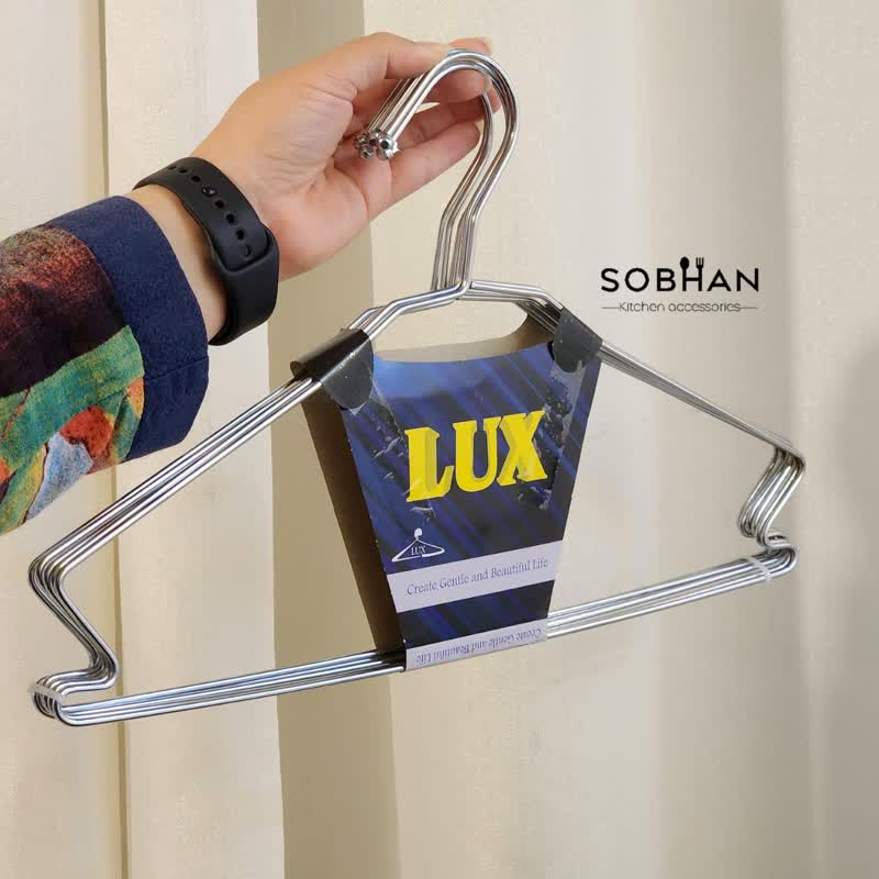 اذین چوب لباسی لوکس استیل