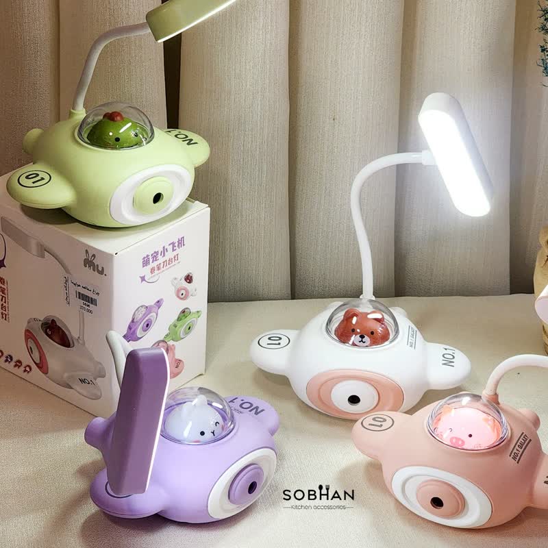 چراغ مطالعه طرح هواپیما
