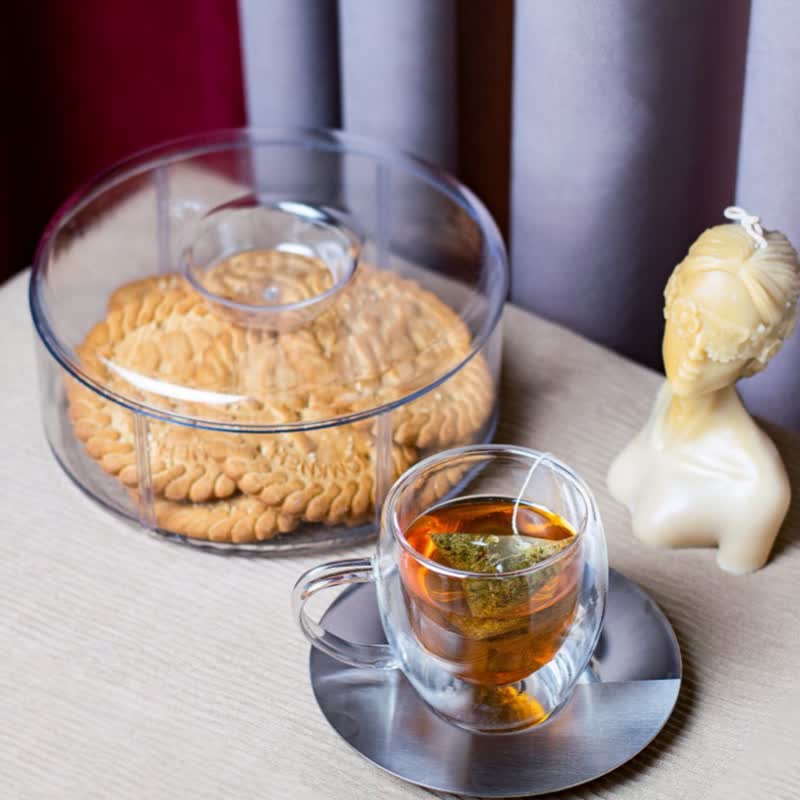 بیسکوییت خوری گرد اکرولیک