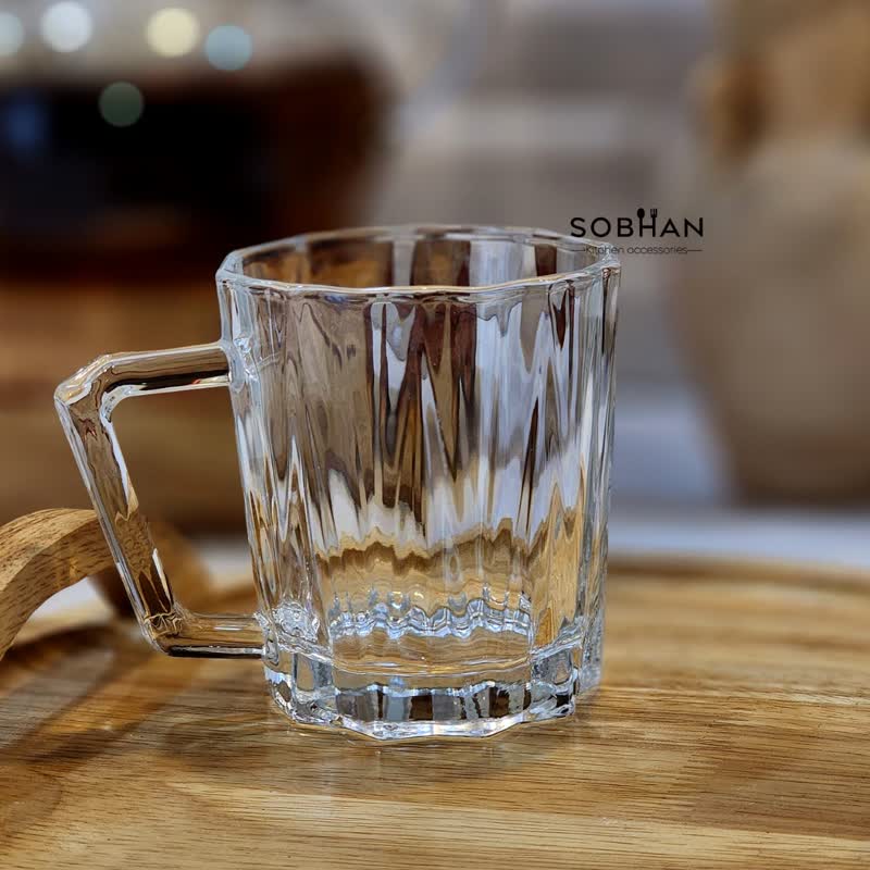 نیم لیوان دسته دار زنگان مدل سورنا