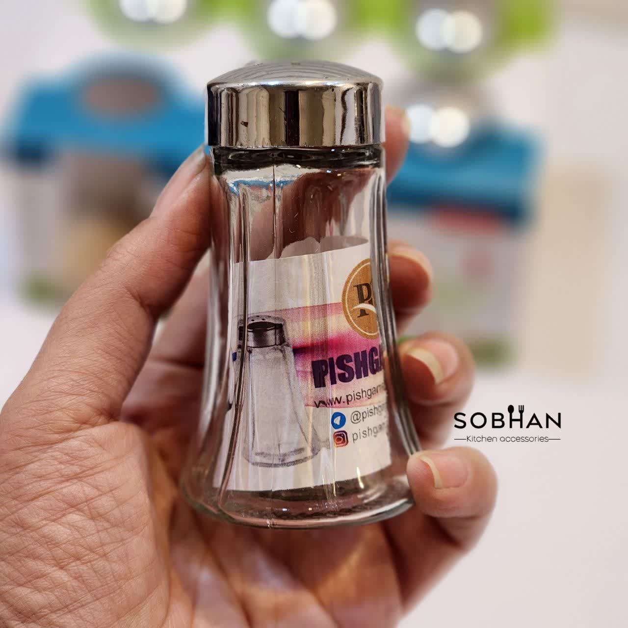 نمکپاش شیشه ای در کروم پیشگامان