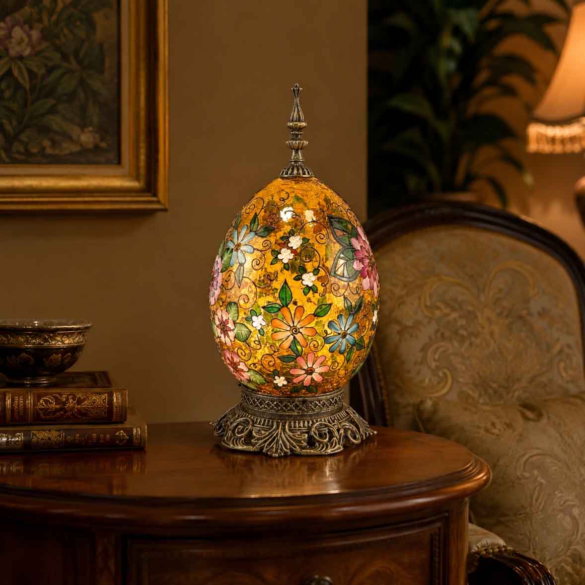 چراغ رومیزی تخم مرغی رایکا مدل JA-135