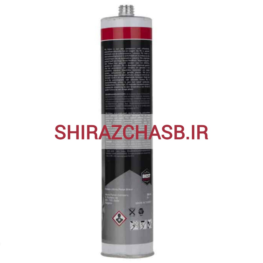 چسب پلی یورتان سفید کارتریجی فلزی ویکرز