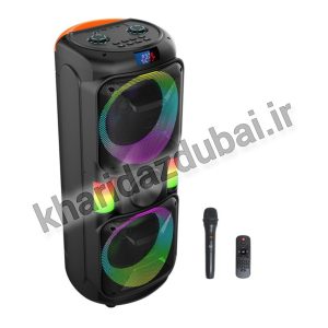 اسپیکر شارژی ABS مدل ABS- 8202 پس کرایه (فروش عمده پک های 2 عددی)