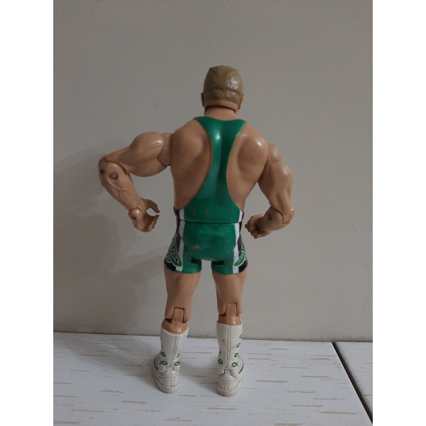 اکشن فیگور کشتی کج FINLAY برند JAKKS PACIFIC سال ساخت 2003