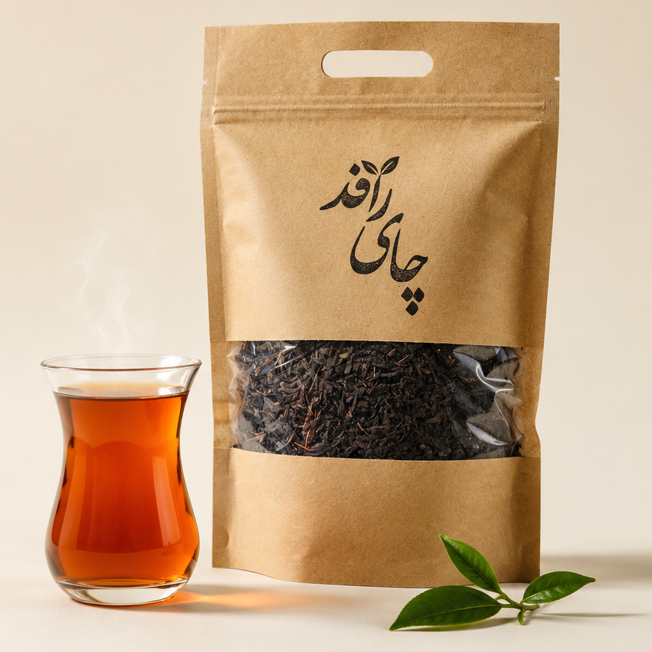 چای لاهیجان قلم درجه یک نمونه 100 گرمی