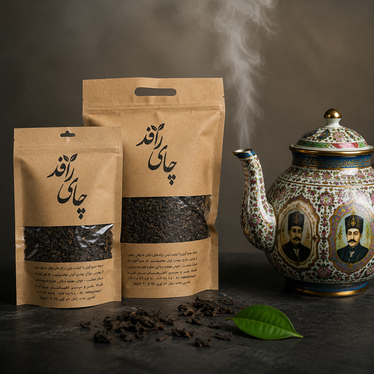 چای لاهیجان قلم درجه یک 400 گرمی