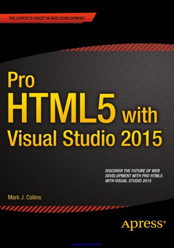 خرید و دانلود نسخه کامل کتاب Pro HTML5 with Visual Studio 2015