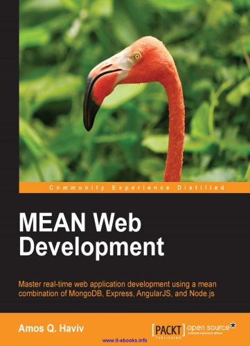 خرید و دانلود نسخه کامل کتاب MEAN Web Development: Master real-time MEAN web application development and learn how to co