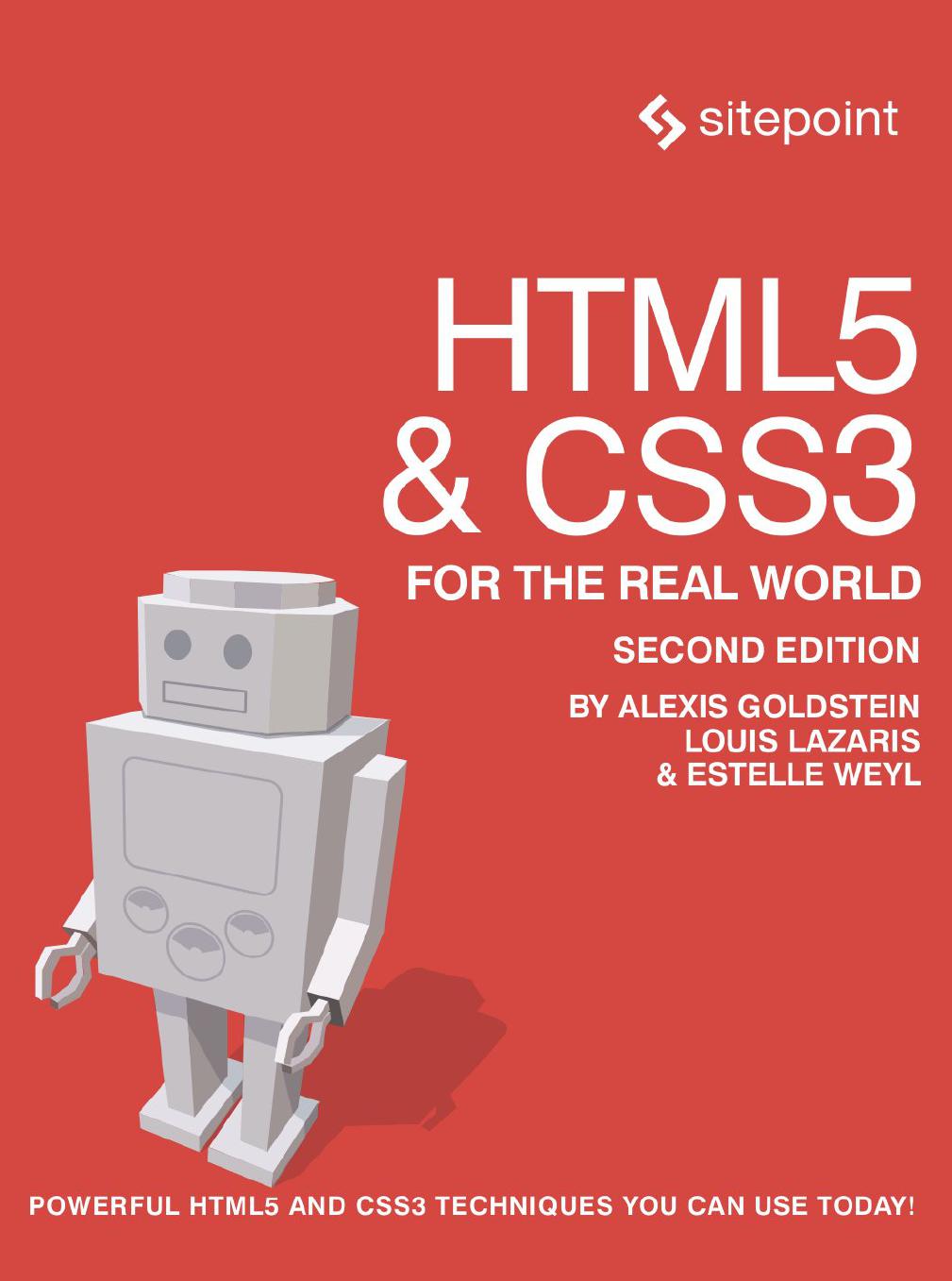 خرید و دانلود نسخه کامل کتاب HTML5 & CSS3 For The Real World