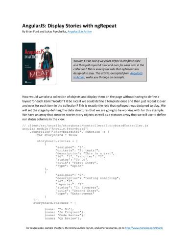 خرید و دانلود نسخه کامل کتاب AngularJS in Action (Code Only)