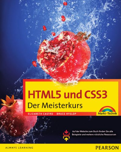 خرید و دانلود نسخه کامل کتاب HTML5 und CSS3: der Meisterkurs