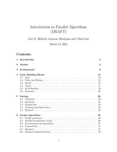 خرید و دانلود نسخه کامل کتاب Introduction to Parallel Algorithms
