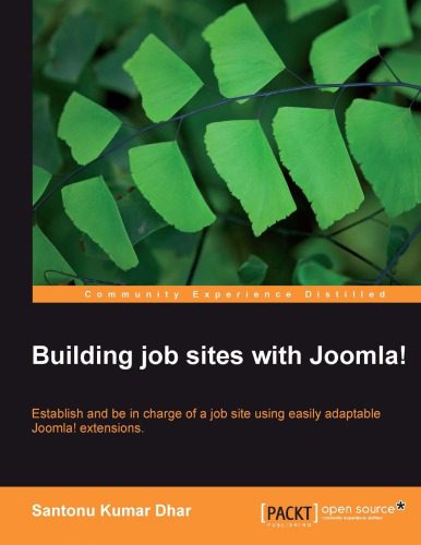 خرید و دانلود نسخه کامل کتاب Building job sites with Joomla!