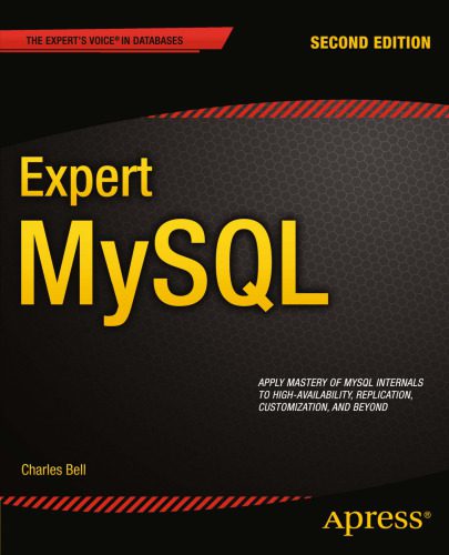 خرید و دانلود نسخه کامل کتاب Expert MySQL فایل مجازی و دانلودی