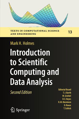 خرید و دانلود نسخه کامل کتاب Introduction to Scientific Computing and Data Analysis فایل مجازی و دانلودی