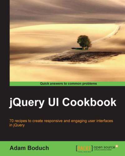خرید و دانلود نسخه کامل کتاب jQuery UI Cookbook