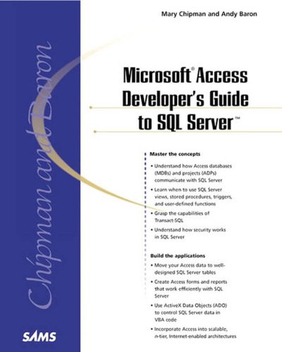 خرید و دانلود نسخه کامل کتاب Microsoft Access Developer s Guide to SQL Server (Sams White Book) فایل مجازی و دانلودی