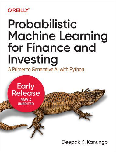 خرید و دانلود نسخه کامل کتاب Probabilistic Machine Learning for Finance and Investing (Sixth Early Release) فایل مجازی و