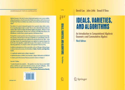 خرید و دانلود نسخه کامل کتاب Ideals  varieties  and algorithms: an introduction to computational algebraic geometry and