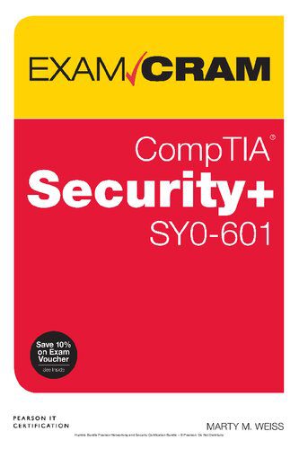 خرید و دانلود نسخه کامل کتاب CompTIA Security+ SY0-601 Exam Cram فایل مجازی و دانلودی