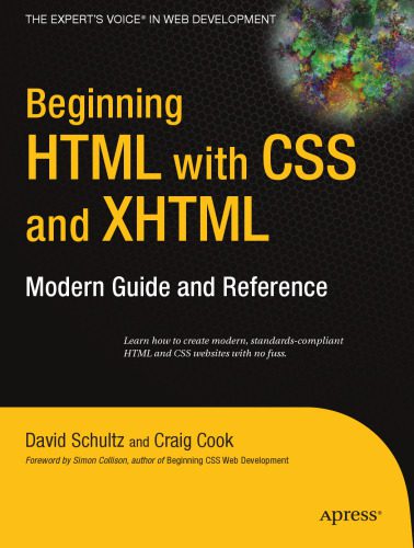 خرید و دانلود نسخه کامل کتاب Beginning HTML with CSS and XHTML: Modern Guide and Reference (Beginning: from Novice to Pr