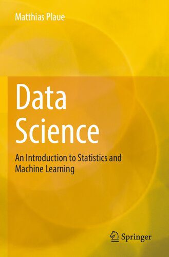 خرید و دانلود نسخه کامل کتاب Data Science: An Introduction to Statistics and Machine Learning فایل مجازی و دانلودی