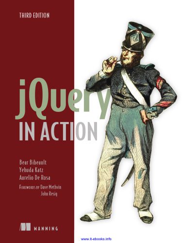 خرید و دانلود نسخه کامل کتاب jQuery in Action  3rd Edition