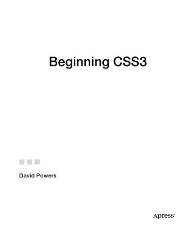 خرید و دانلود نسخه کامل کتاب Beginning CSS3