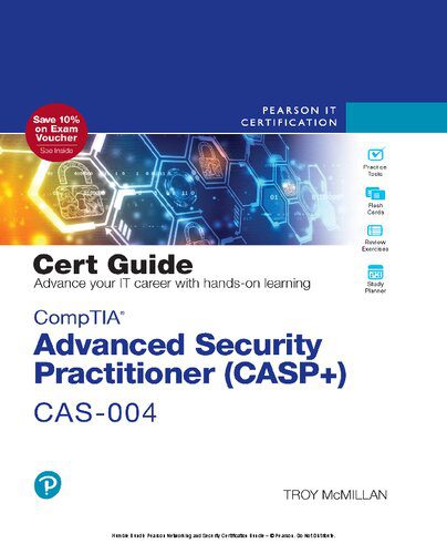 خرید و دانلود نسخه کامل کتاب CompTIA Advanced Security Practitioner (CASP+) CAS-004 Cert Guide فایل مجازی و دانلودی