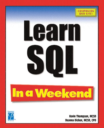 خرید و دانلود نسخه کامل کتاب Learn SQL in a Weekend فایل مجازی و دانلودی