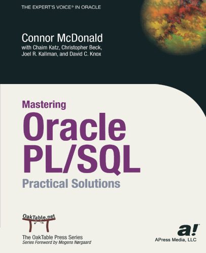 خرید و دانلود نسخه کامل کتاب Mastering Oracle PL/SQL: Practical Solutions فایل مجازی و دانلودی