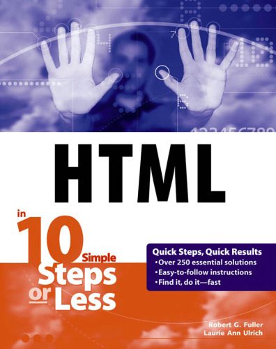 خرید و دانلود نسخه کامل کتاب HTML in 10 Steps or Less