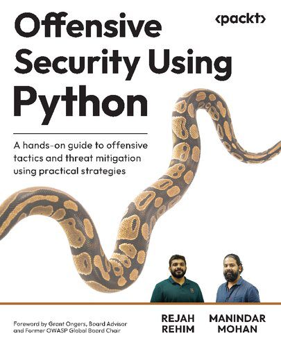 خرید و دانلود نسخه کامل کتاب Offensive Security Using Python فایل مجازی و دانلودی