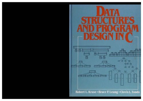 خرید و دانلود نسخه کامل کتاب Data Structures and Program Design in C