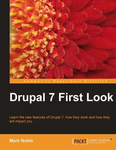 خرید و دانلود نسخه کامل کتاب Drupal 7 First Look