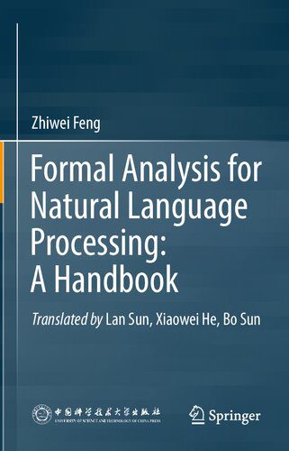 خرید و دانلود نسخه کامل کتاب Formal Analysis for Natural Language Processing: A Handbook فایل مجازی و دانلودی