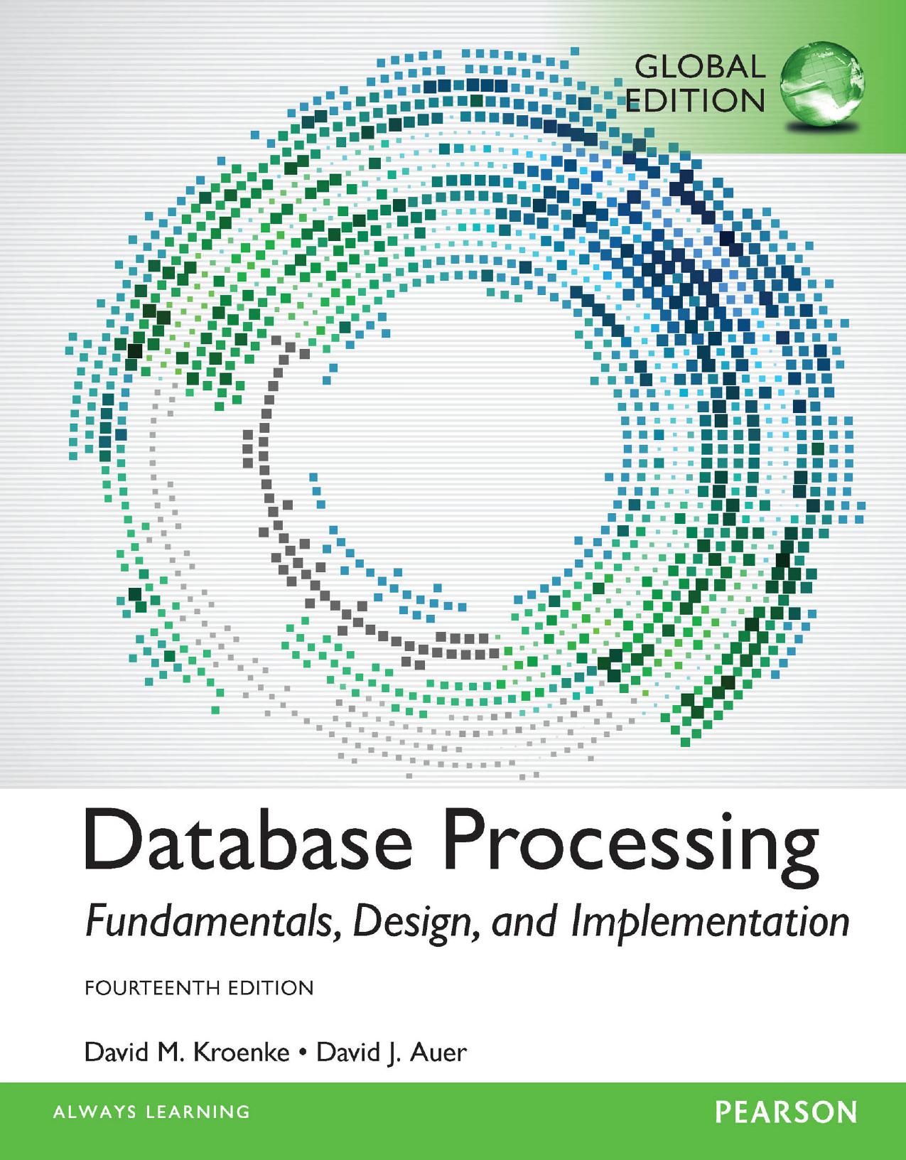 خرید و دانلود نسخه کامل کتاب Database Processing: Fundamentals  Design  and Implementation  Global Edition  14Ed فایل مج