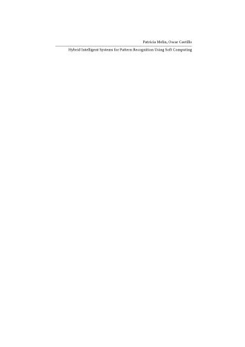 خرید و دانلود نسخه کامل کتاب Hybrid Intelligent Systems for Pattern Recognition Using Soft Computing: An Evolutionary Ap