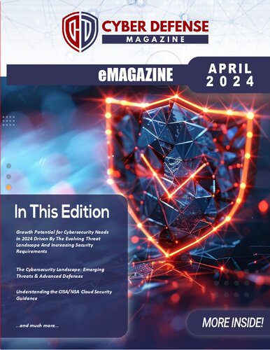 خرید و دانلود نسخه کامل کتاب Cyber Defense Magazine – April 2024 فایل مجازی و دانلودی