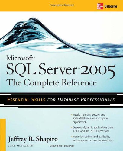 خرید و دانلود نسخه کامل کتاب Microsoft SQL Server 2005: The Complete Reference فایل مجازی و دانلودی