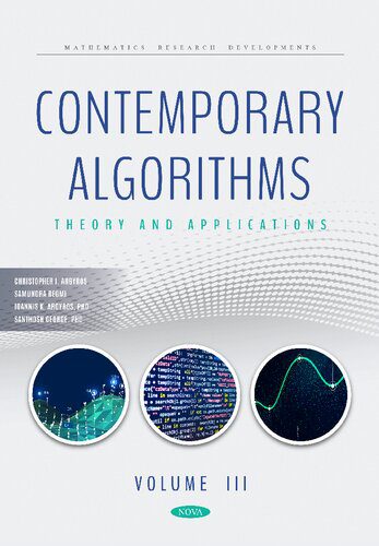 خرید و دانلود نسخه کامل کتاب Contemporary Algorithms: Theory and Applications Volume III