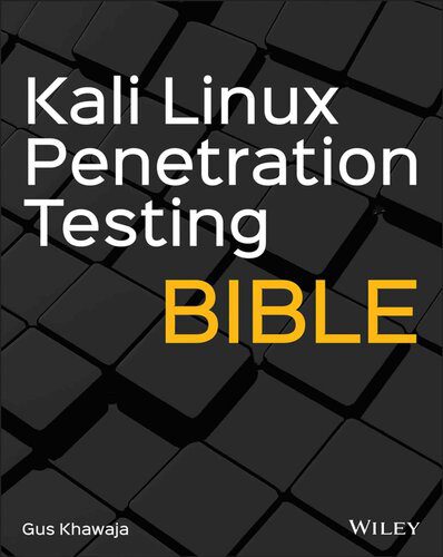 خرید و دانلود نسخه کامل کتاب Kali Linux Penetration Testing Bible فایل مجازی و دانلودی