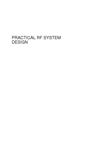 خرید و دانلود نسخه کامل کتاب Practical Rf System Design